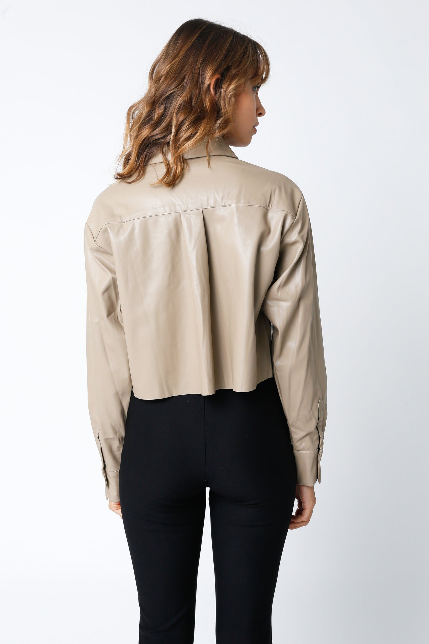 Lenni Pu Crop Top