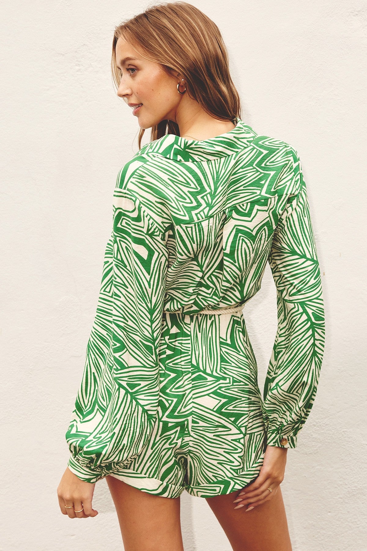 Summer Chapter Collared Romper