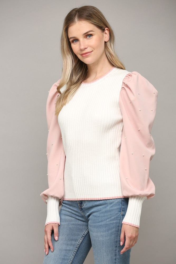 Pretty In Pearls Top
