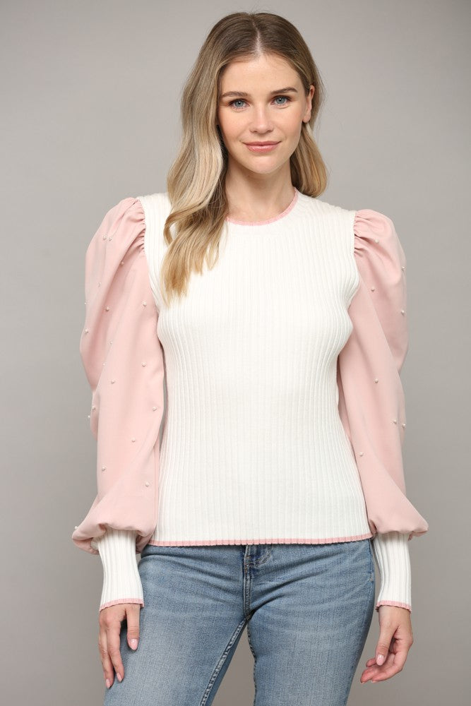 Pretty In Pearls Top