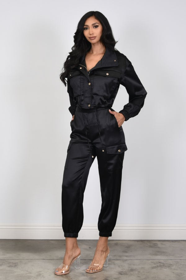 Chrissy Satin Set