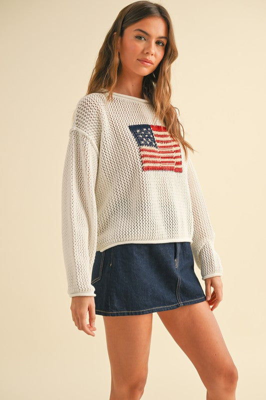 USA Sweater Top