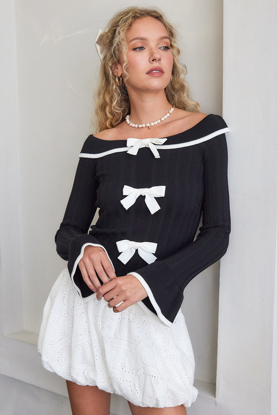 Rebecca Bow Top