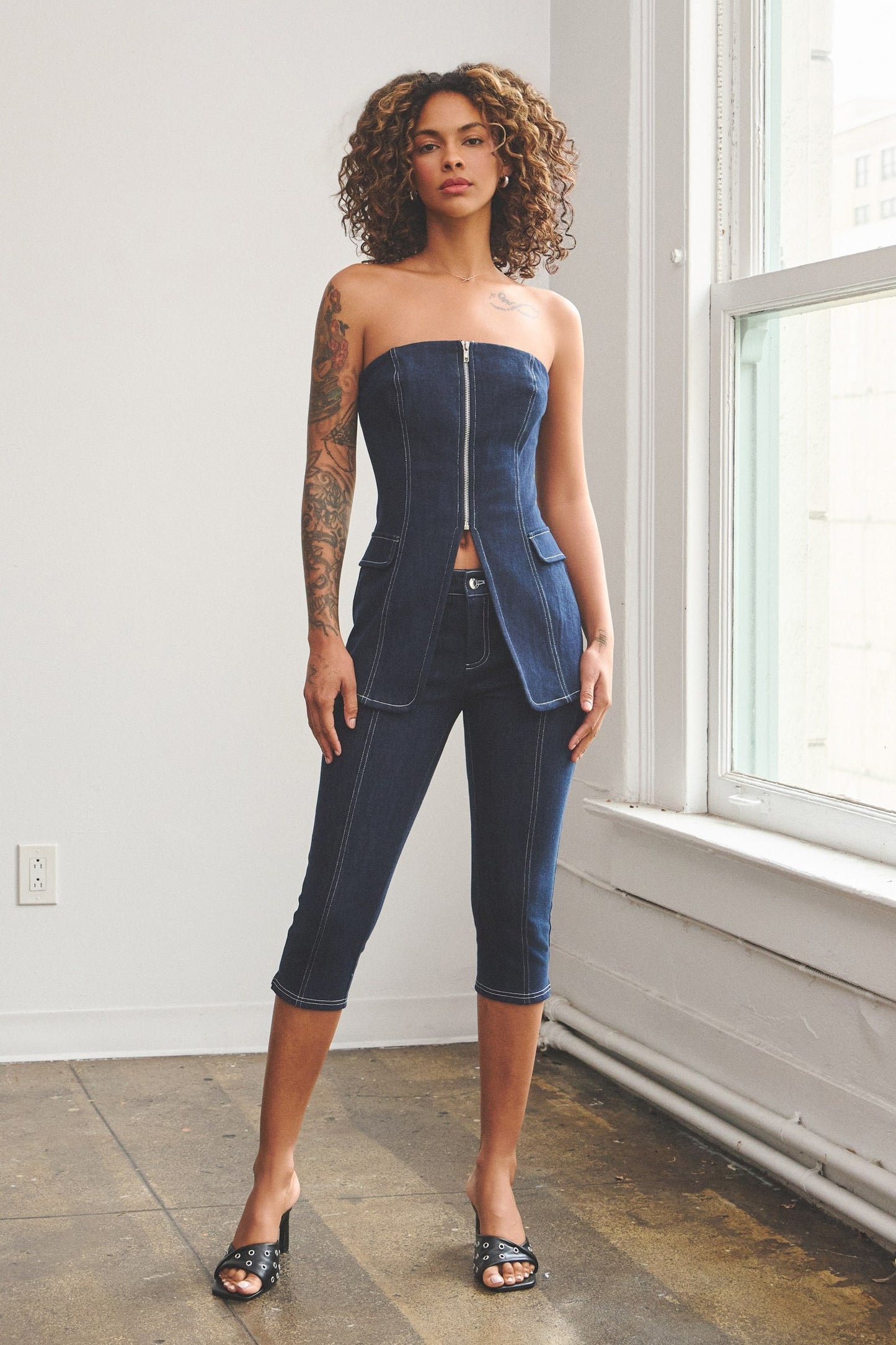 Liv Denim Top