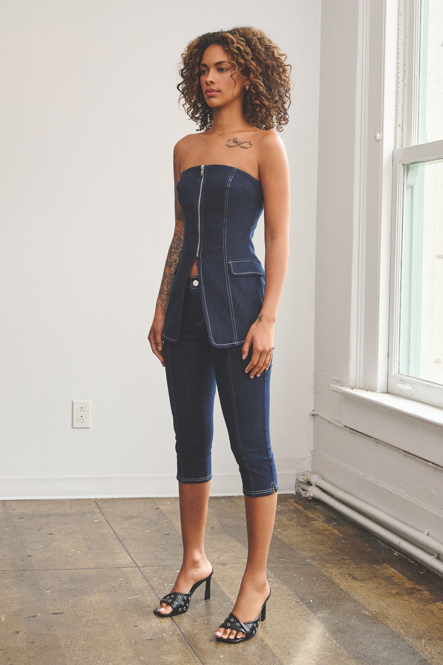 Liv Denim Top