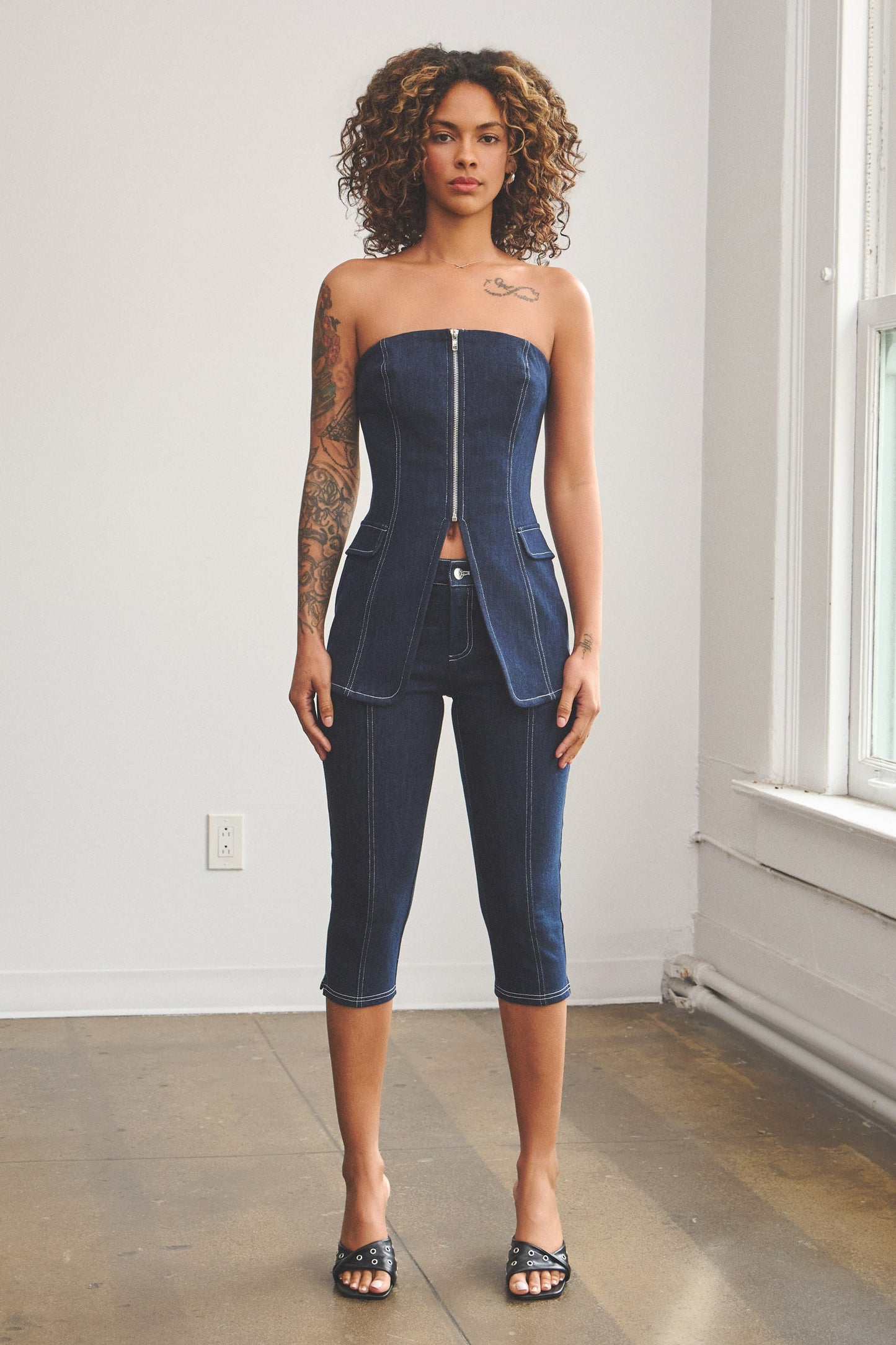 Liv Denim Top