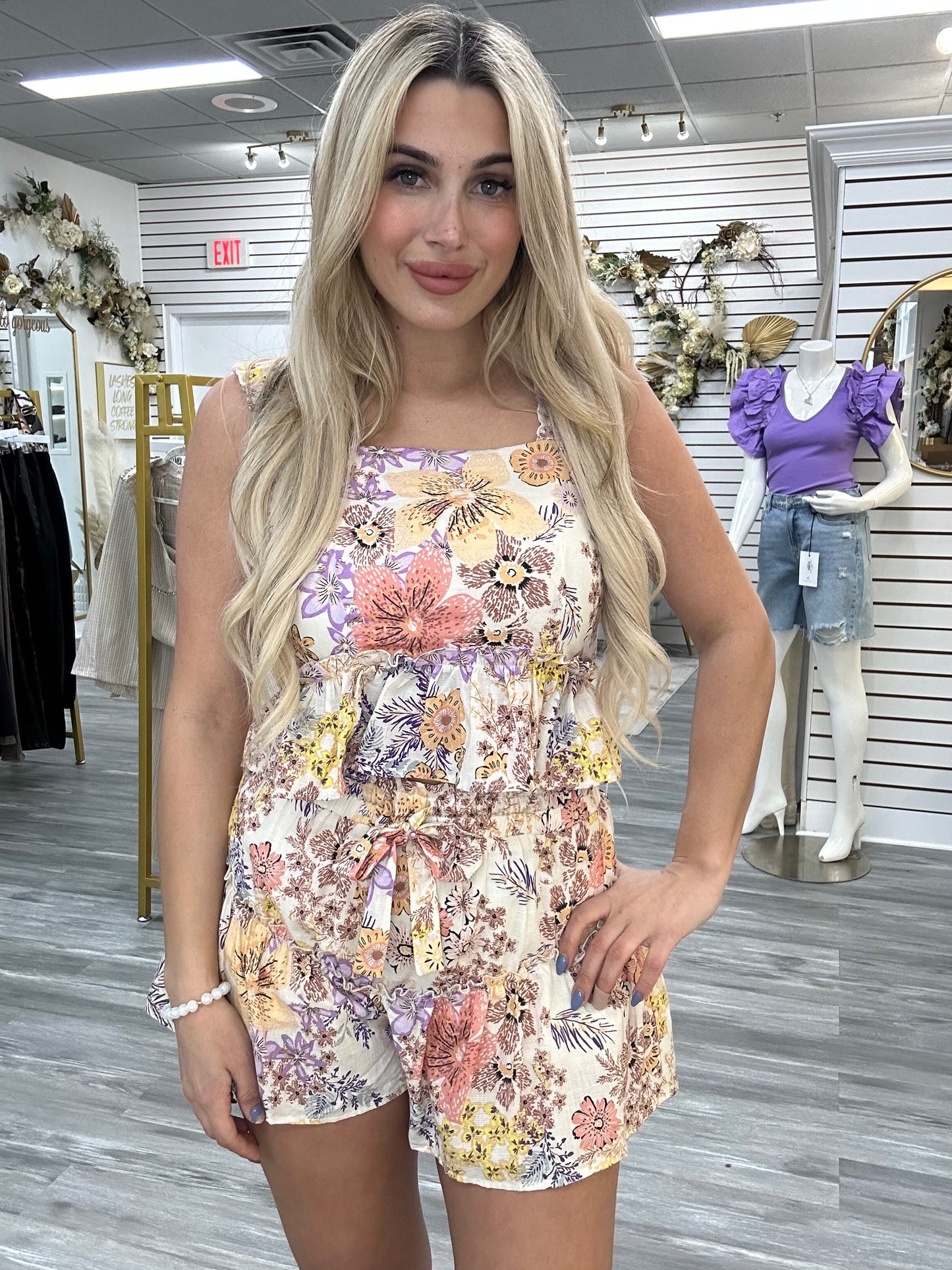 Marissa Floral Top
