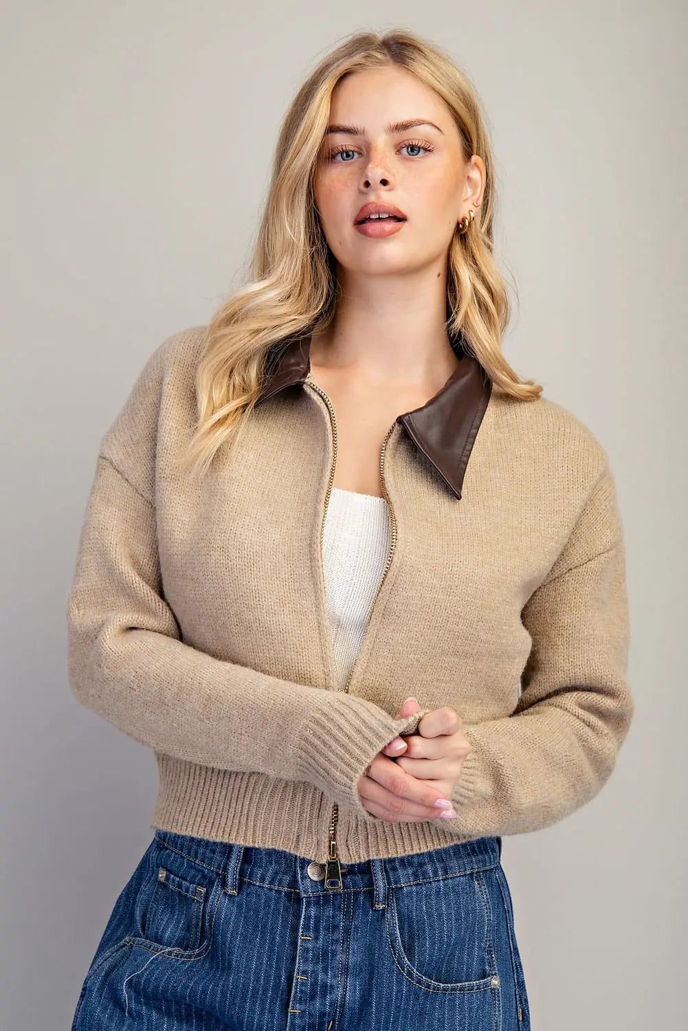 Layla Sweater Zip Up