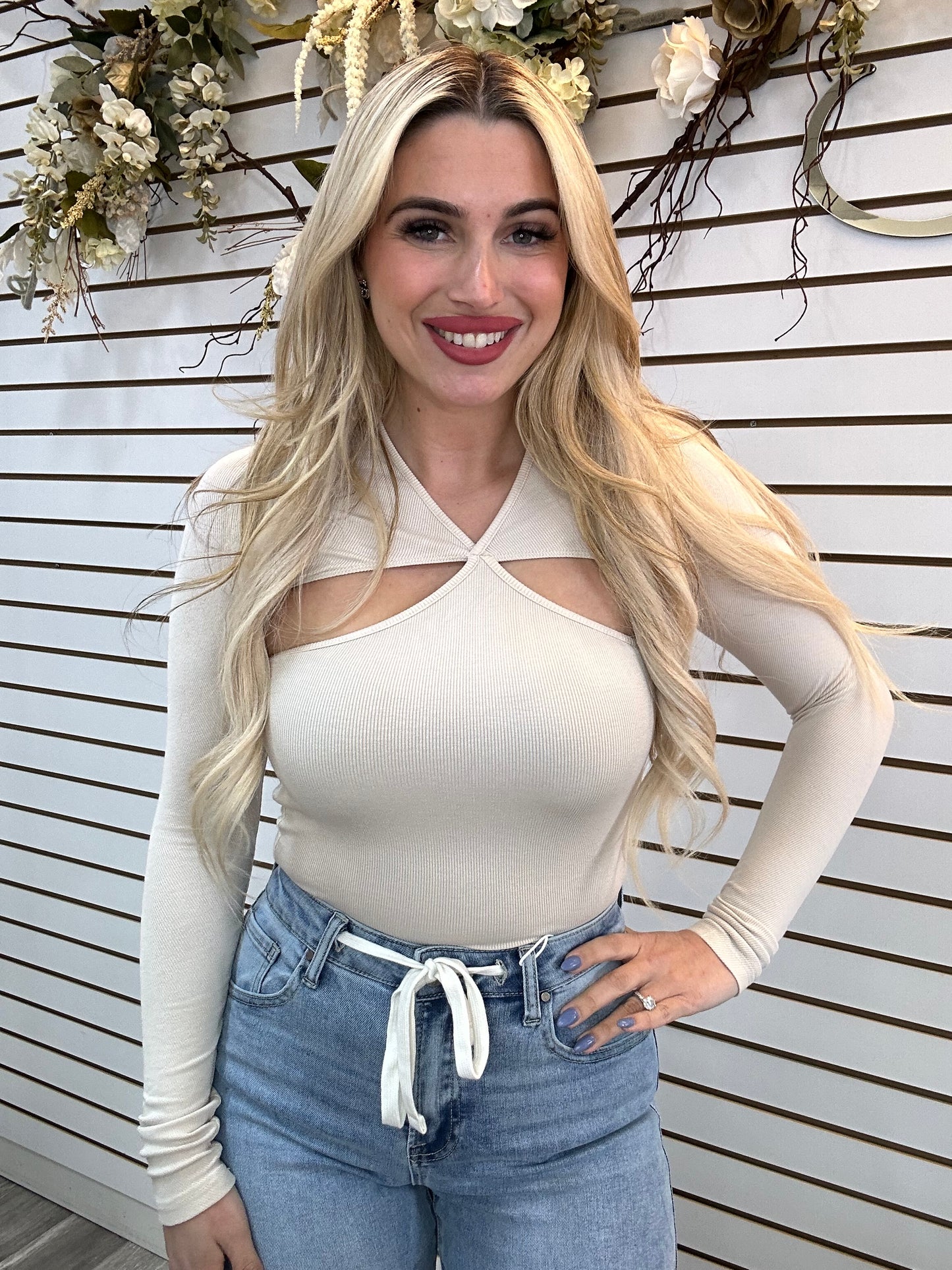 Lana Cut Out Top