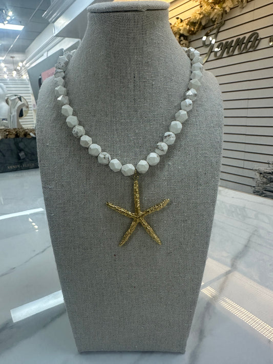 Starfish Large Necklace