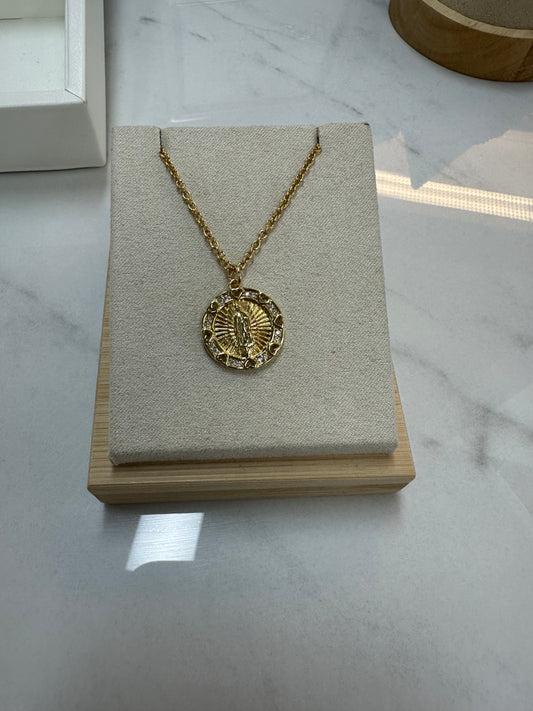 Virgin Mary Necklace
