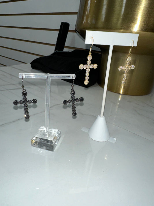 Cross Earrings
