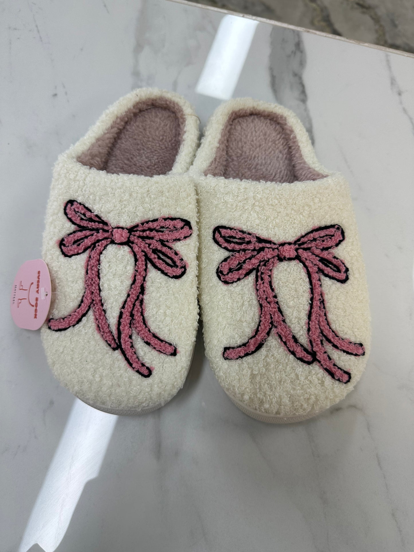 Bow Slippers