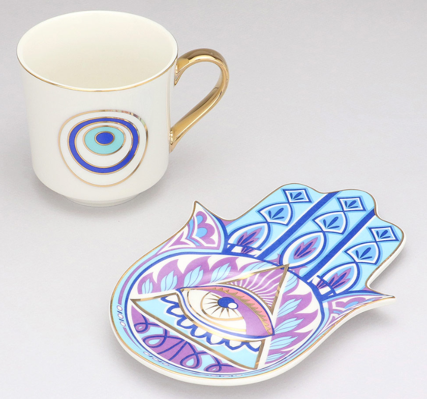 Evil Eye + Hamsa Dish