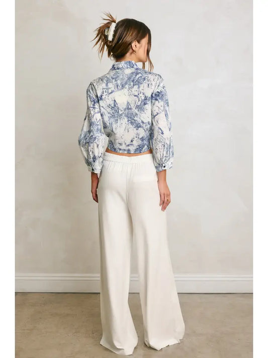 Coastline Knot Tie Top