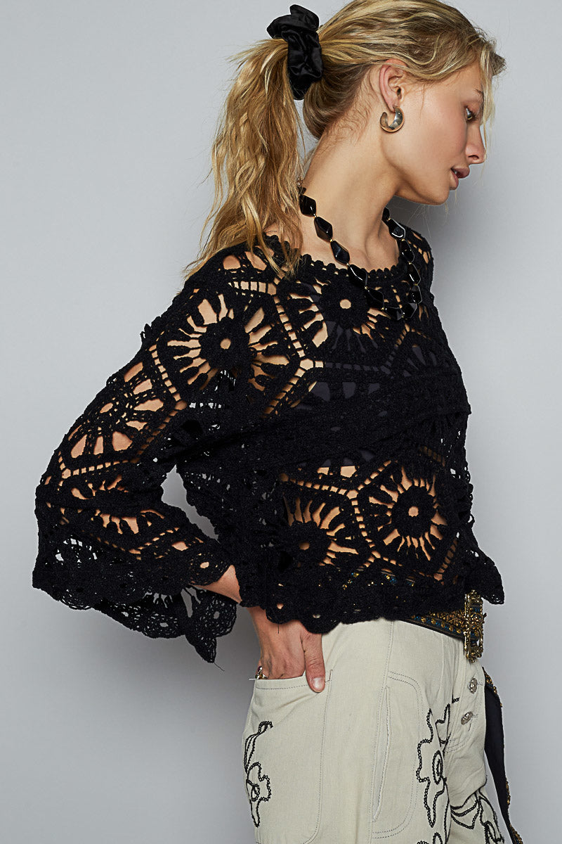 Kimmy Crochet Shirt
