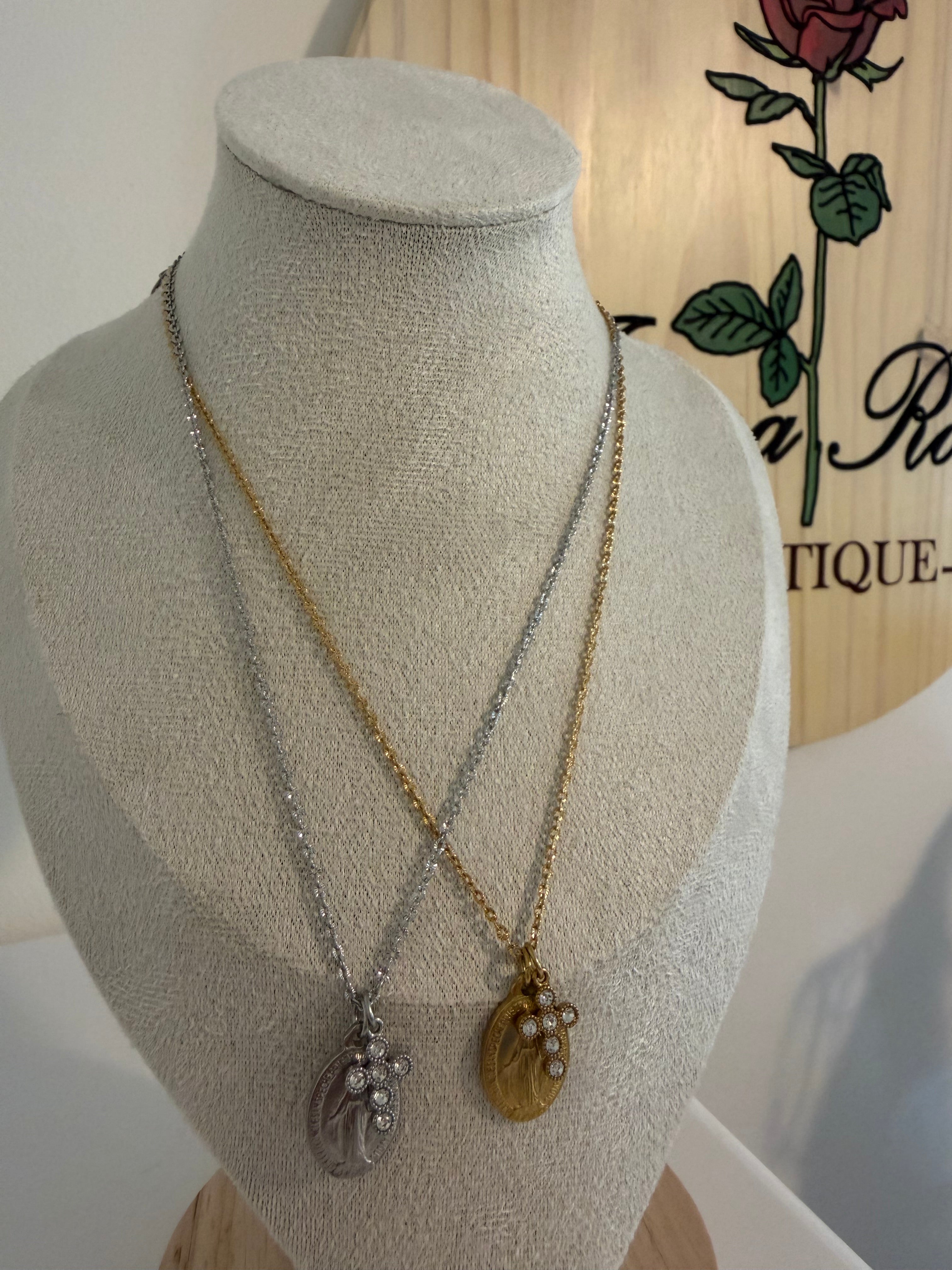 Saint & Cross Necklace