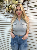 Zeyla Vest Top