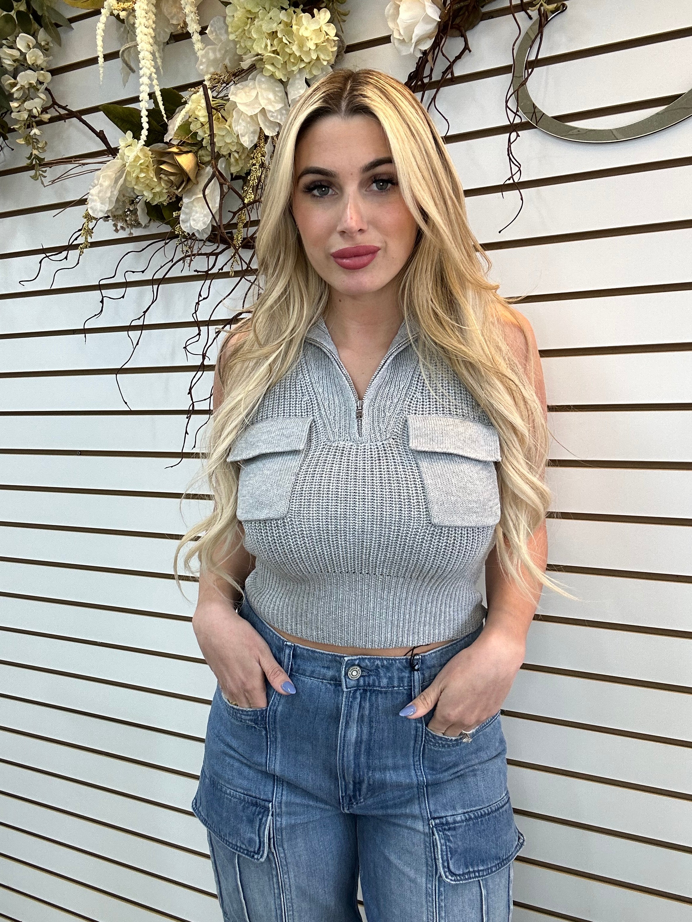 Zeyla Vest Top