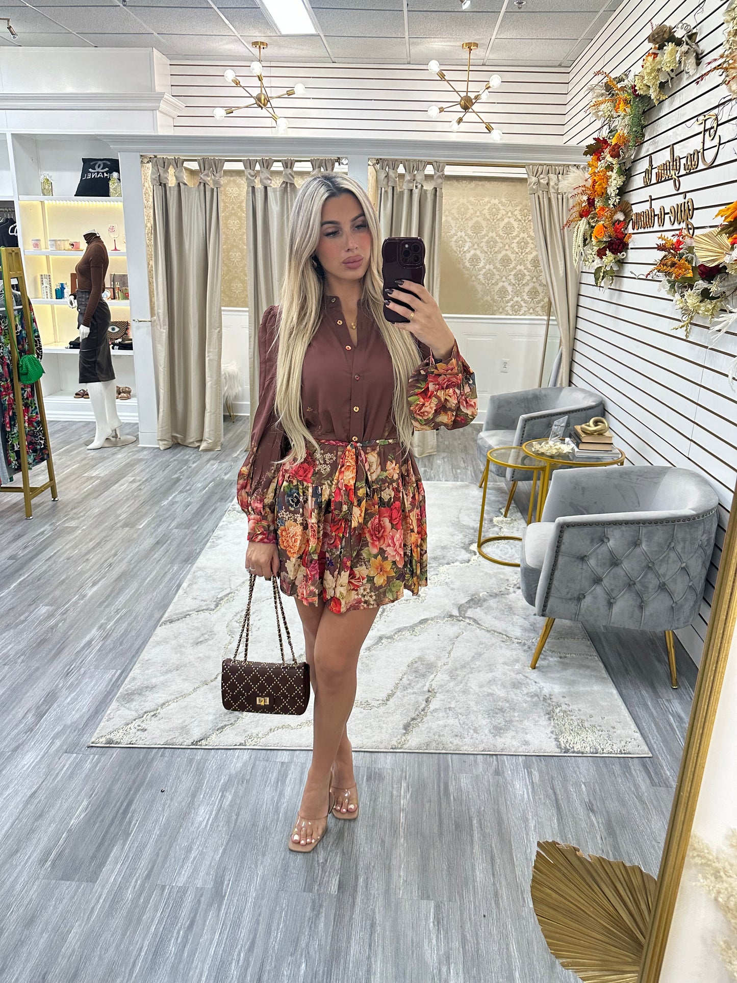 Francesca Floral Dress