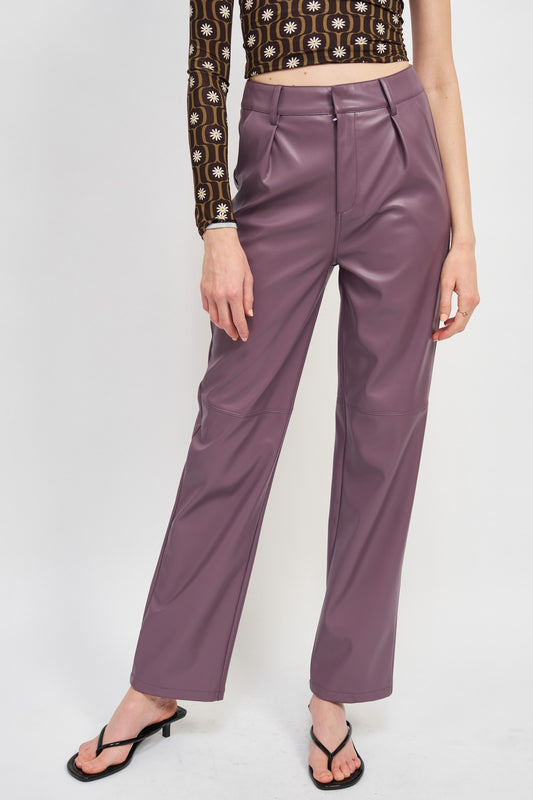 Dani Leather Pant