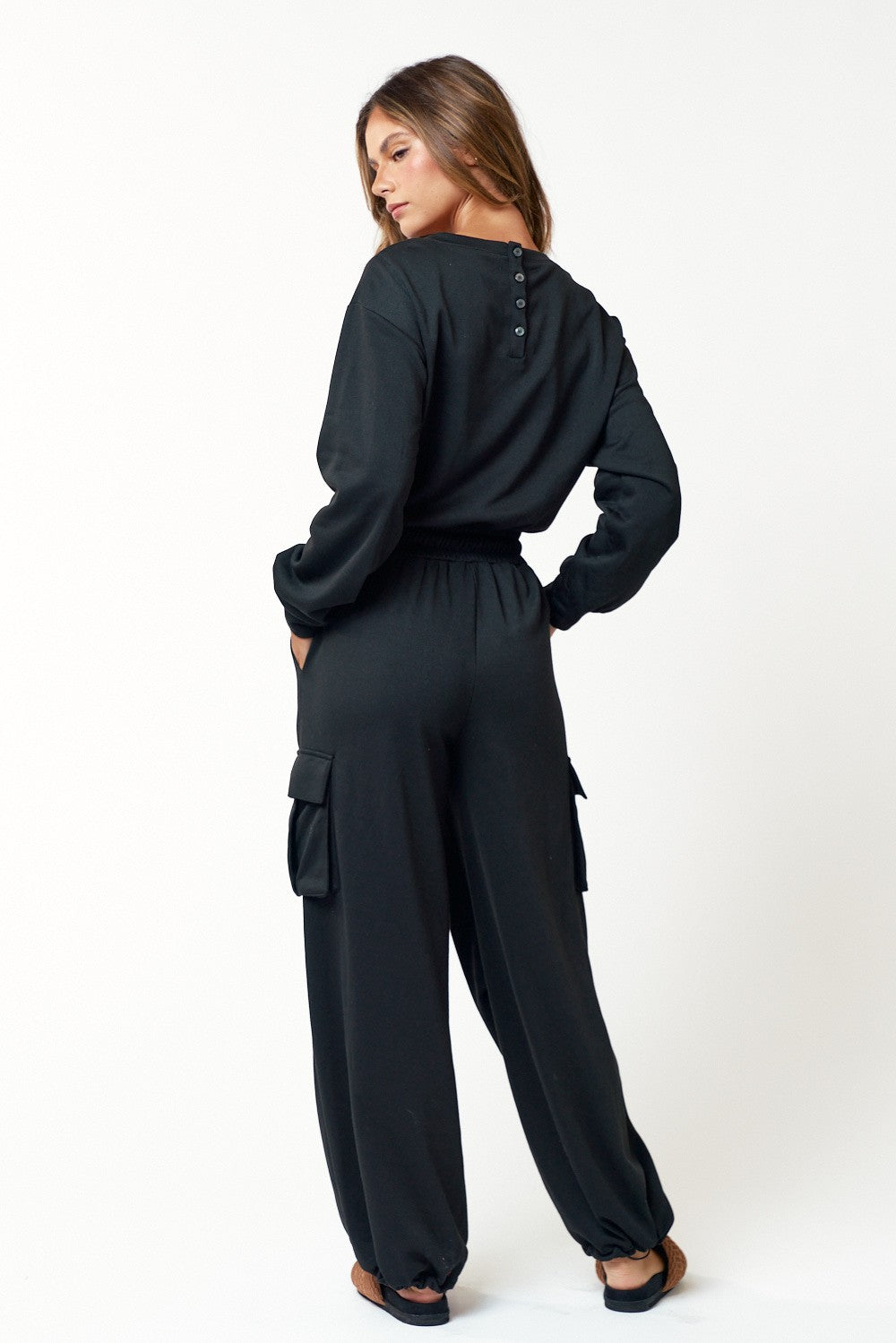 Lazy Days Cargo Jumpsuit
