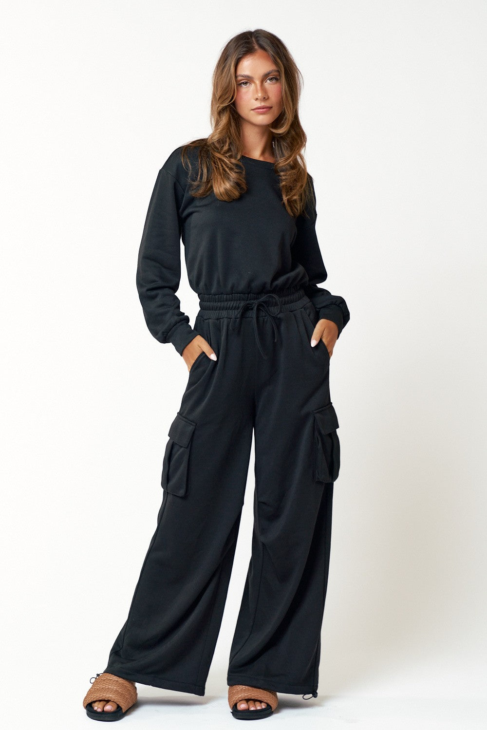 Lazy Days Cargo Jumpsuit
