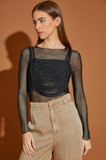 Fringe Away Top