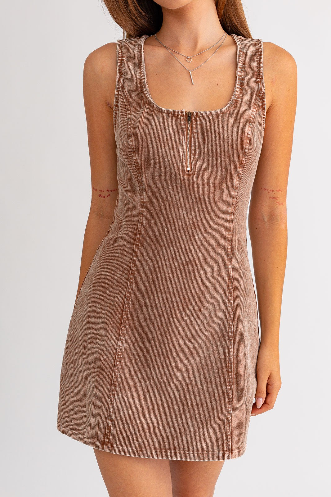 Leyla Corduroy Dress