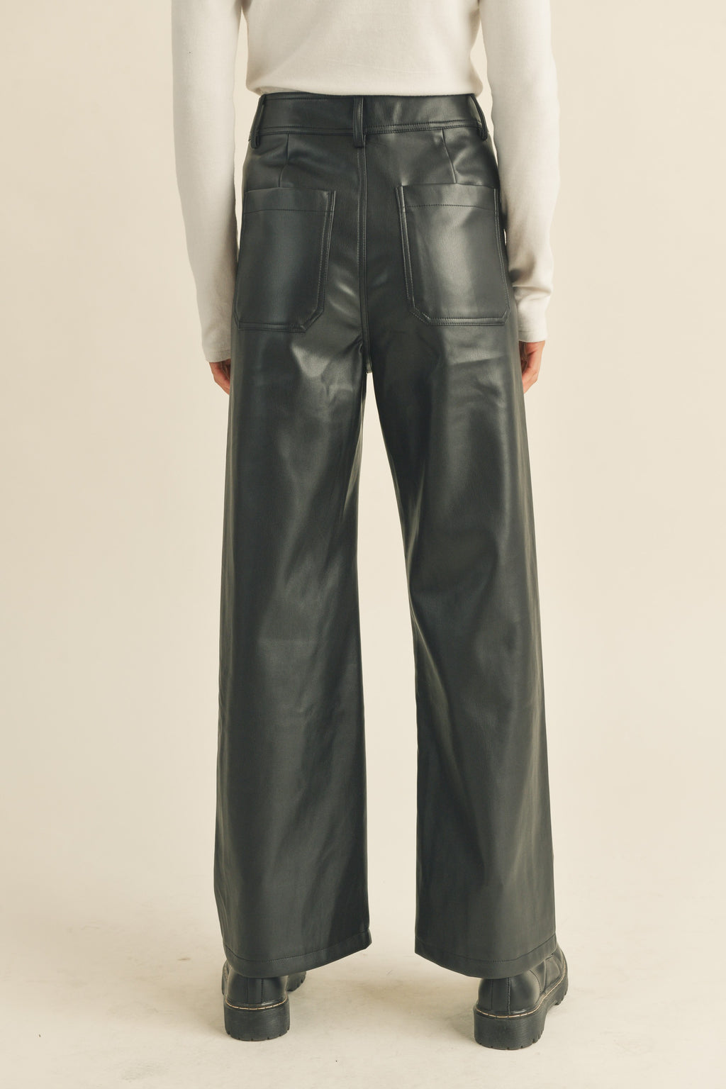 Hallie Leather Pant