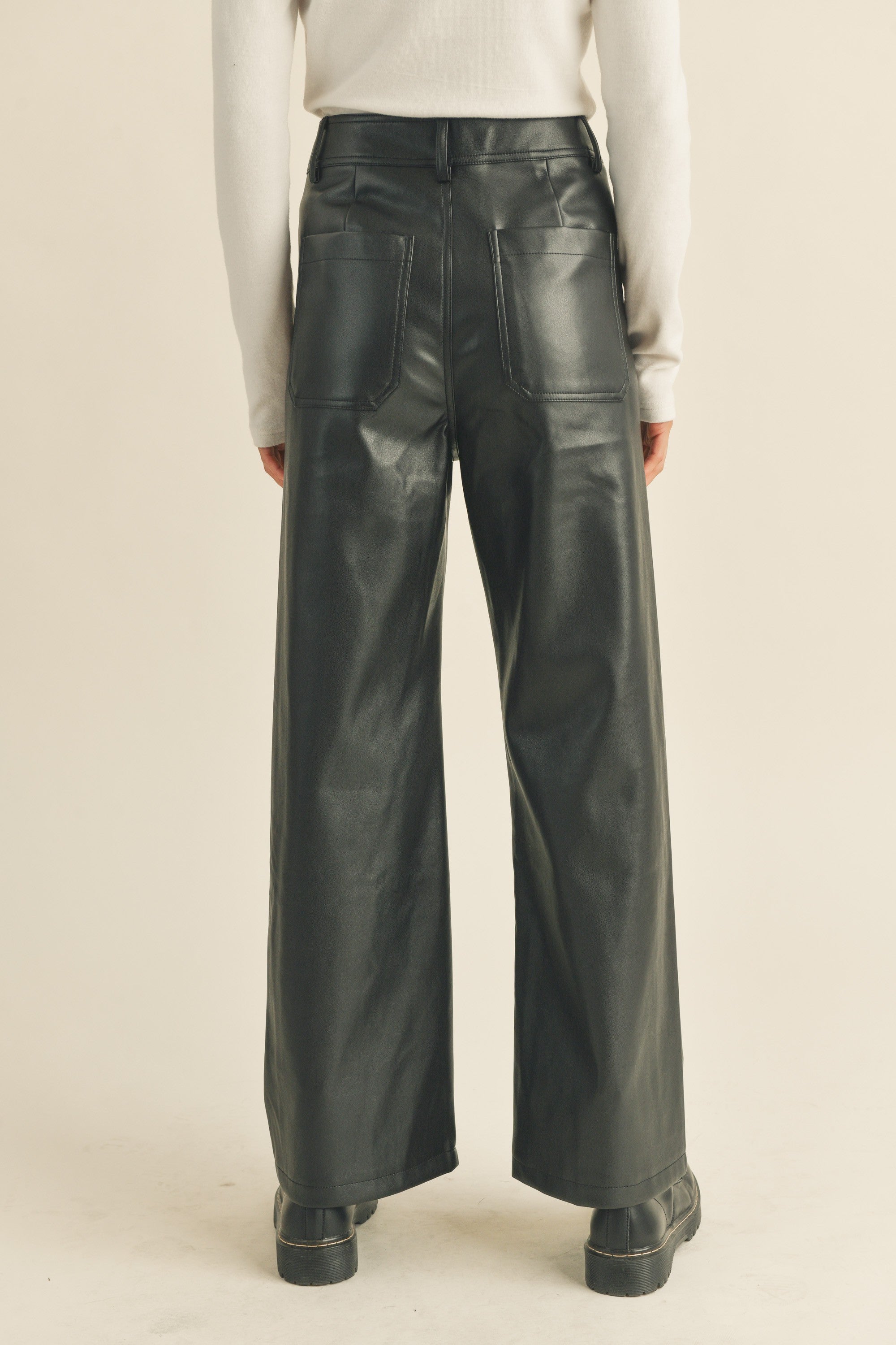 Hallie Leather Pant