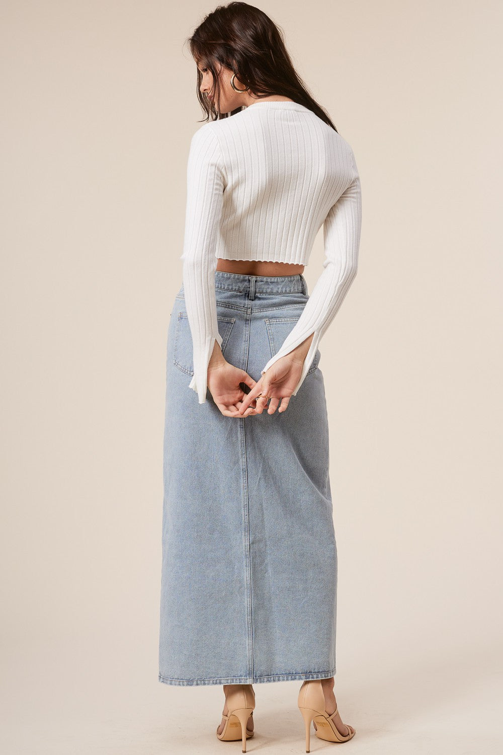 Grace Denim Skirt