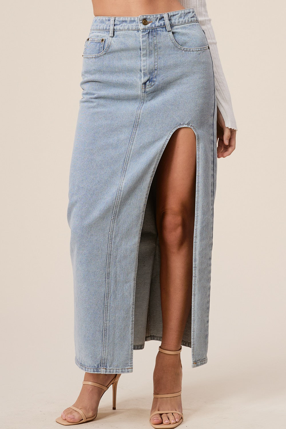 Grace Denim Skirt