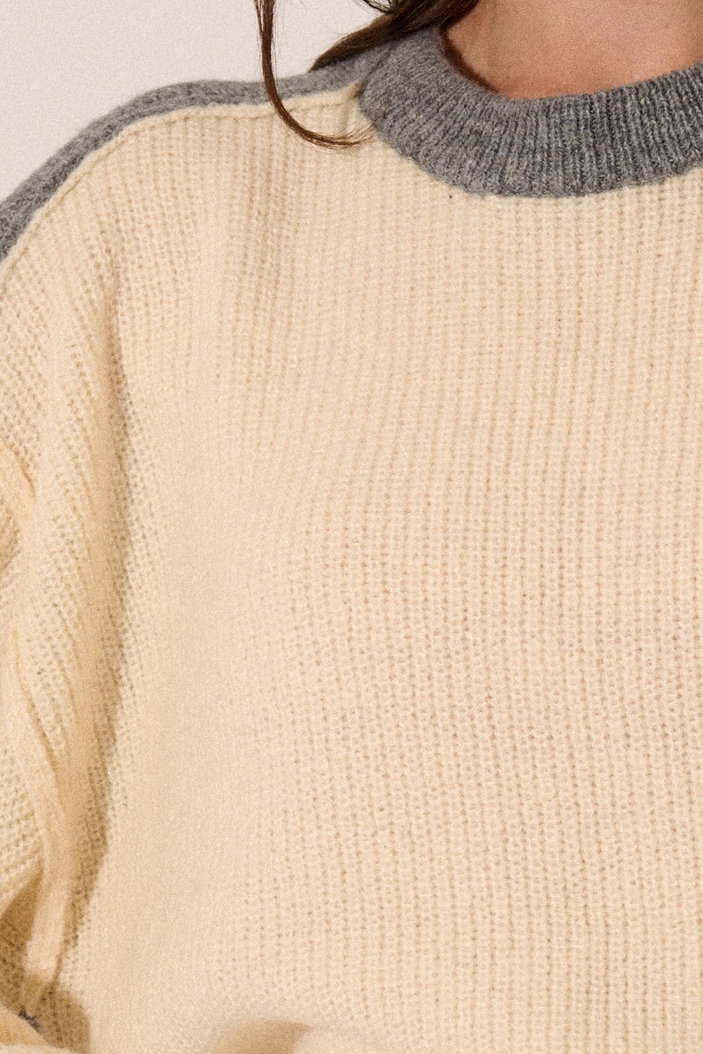 Colder Days Colorblock Sweater