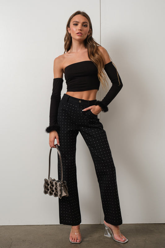 Rhinestone Jeans