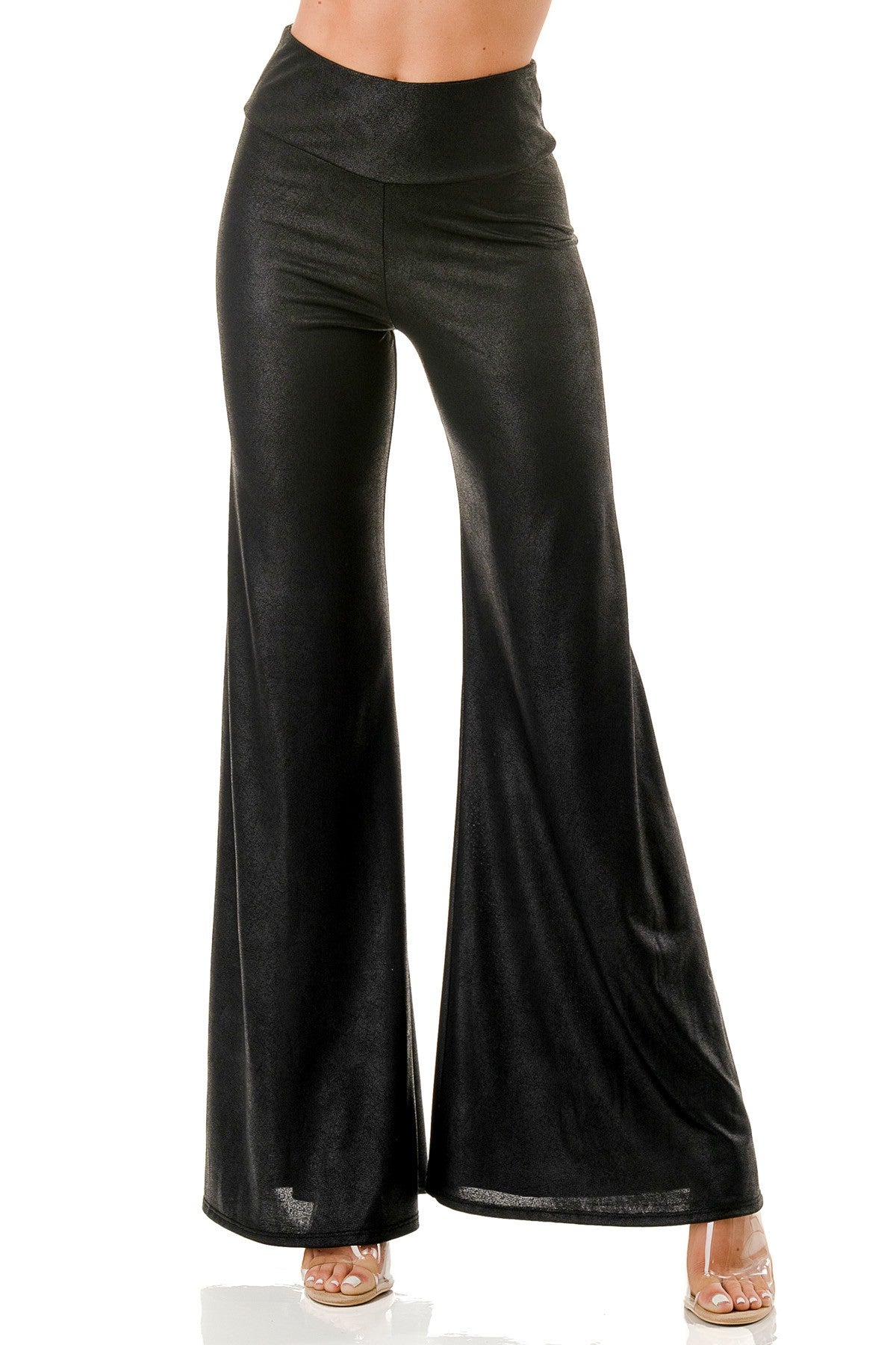 Pleather Palazzo Pant