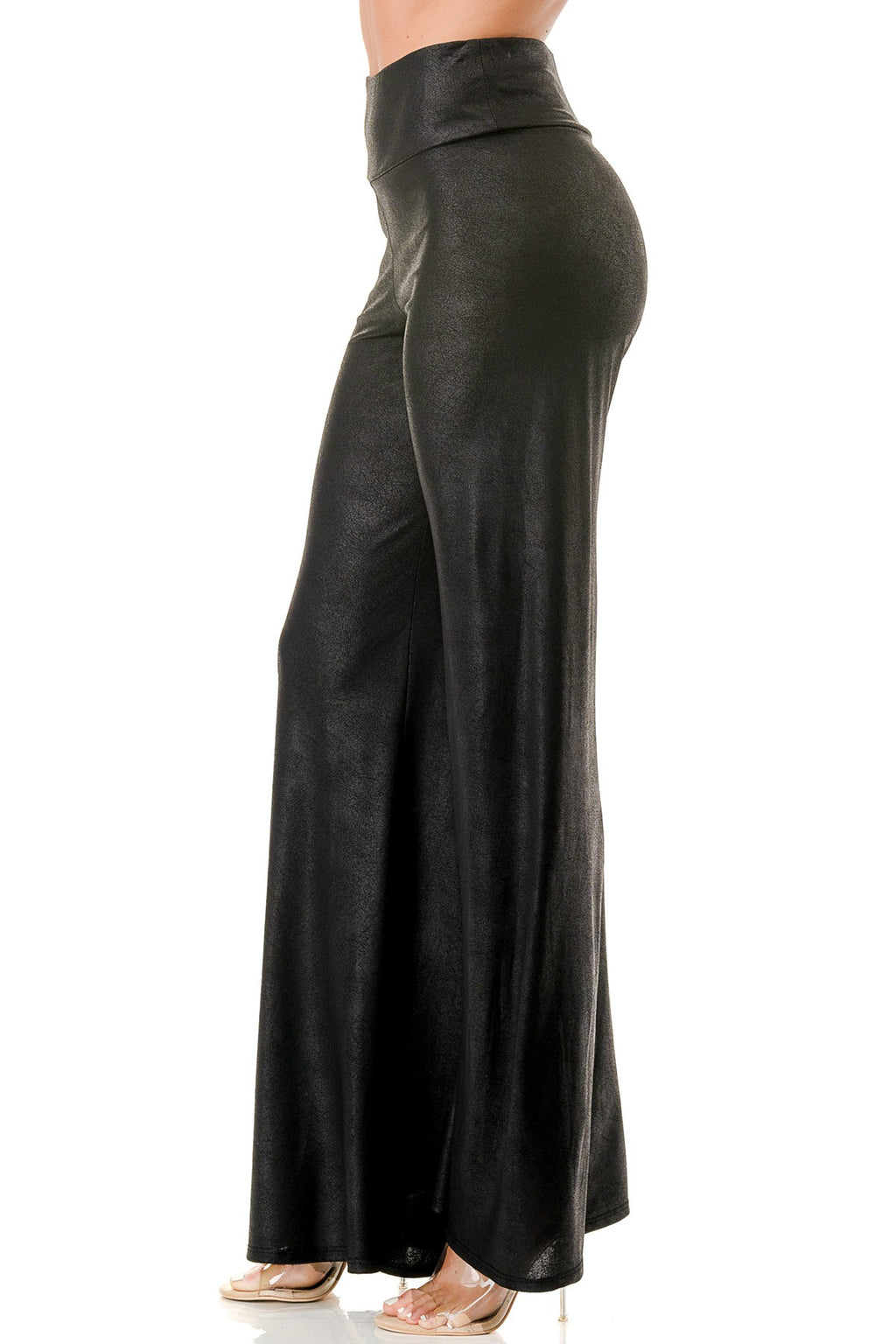 Pleather Palazzo Pant