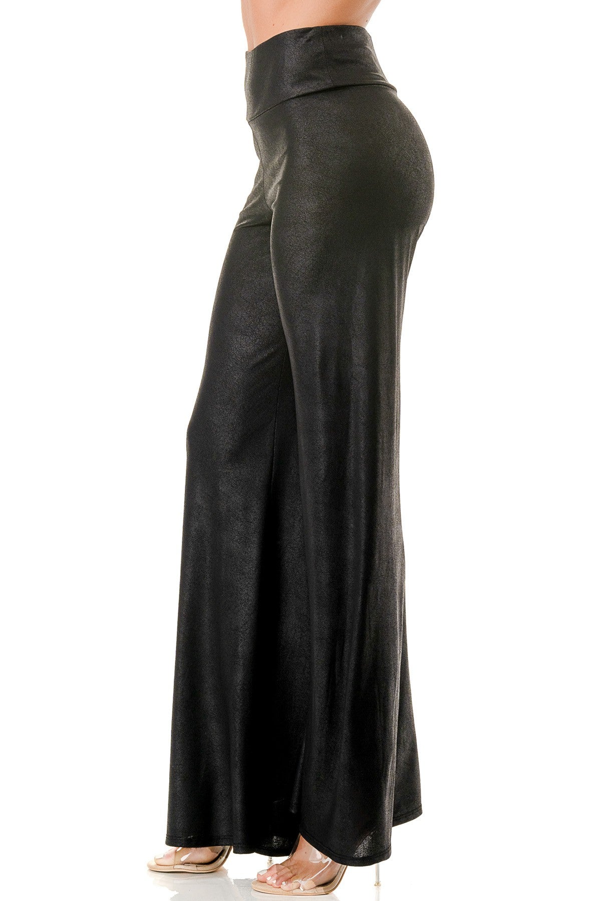 Pleather Palazzo Pant