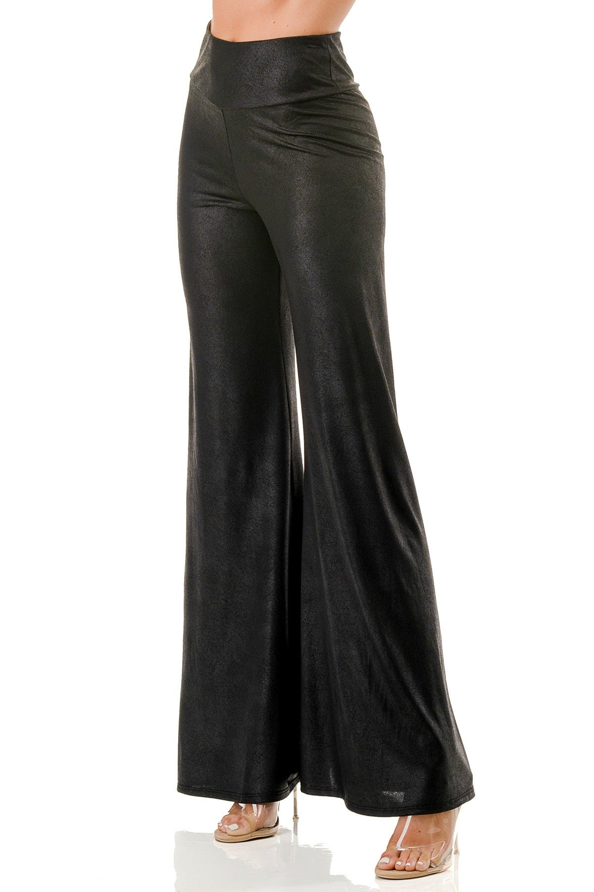 Pleather Palazzo Pant