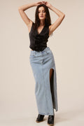 Grace Denim Skirt