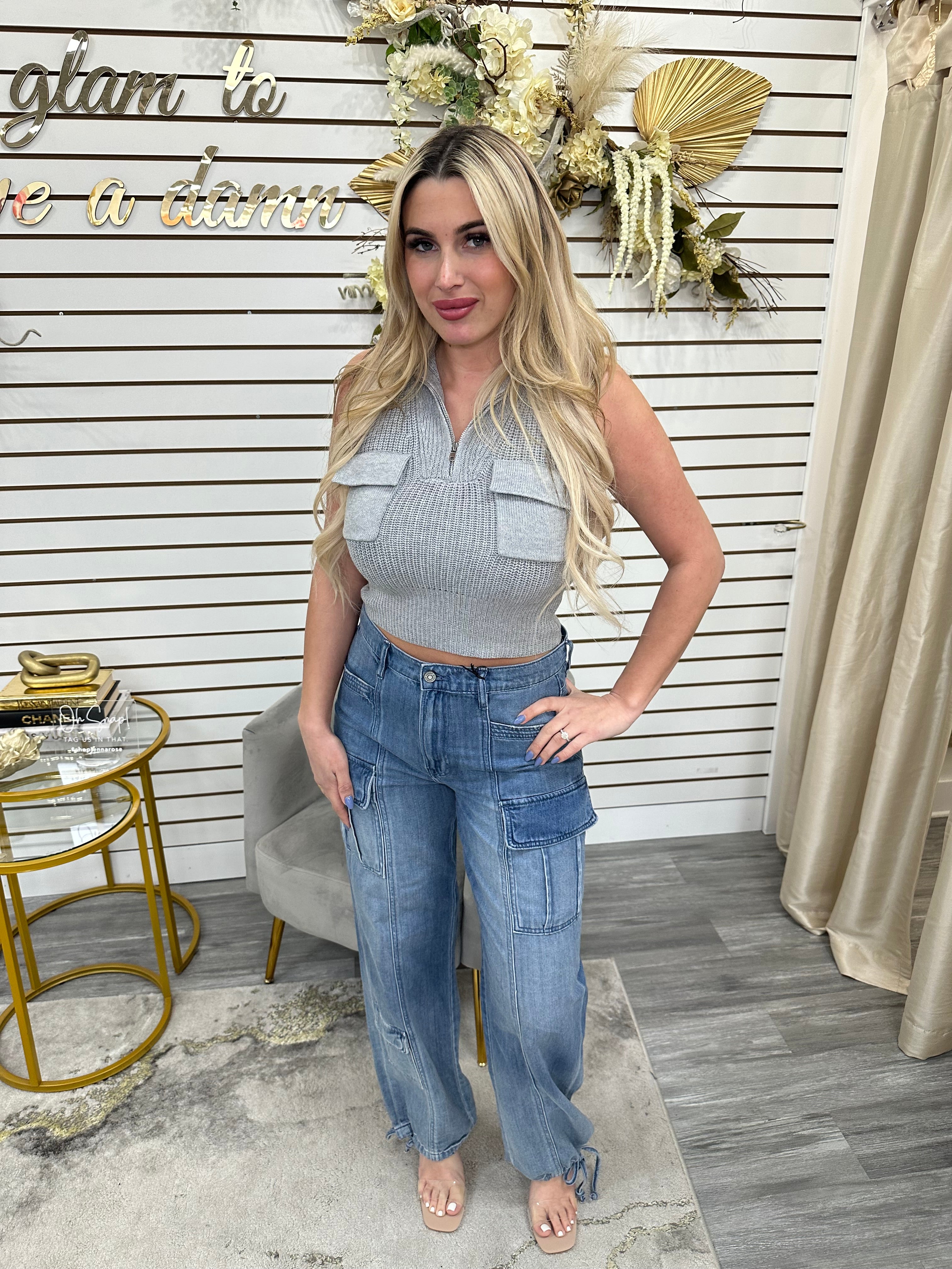Zeyla Vest Top