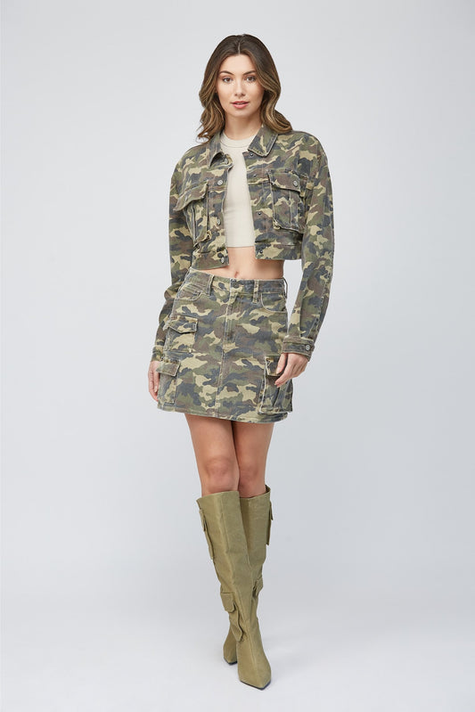 Brianna Camo Skirt