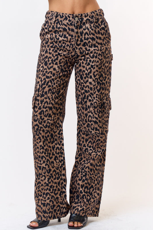 Cheetah Cargo Pant