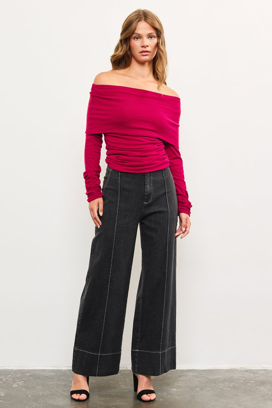 Serena Denim Pant (PREORDER 10/1)