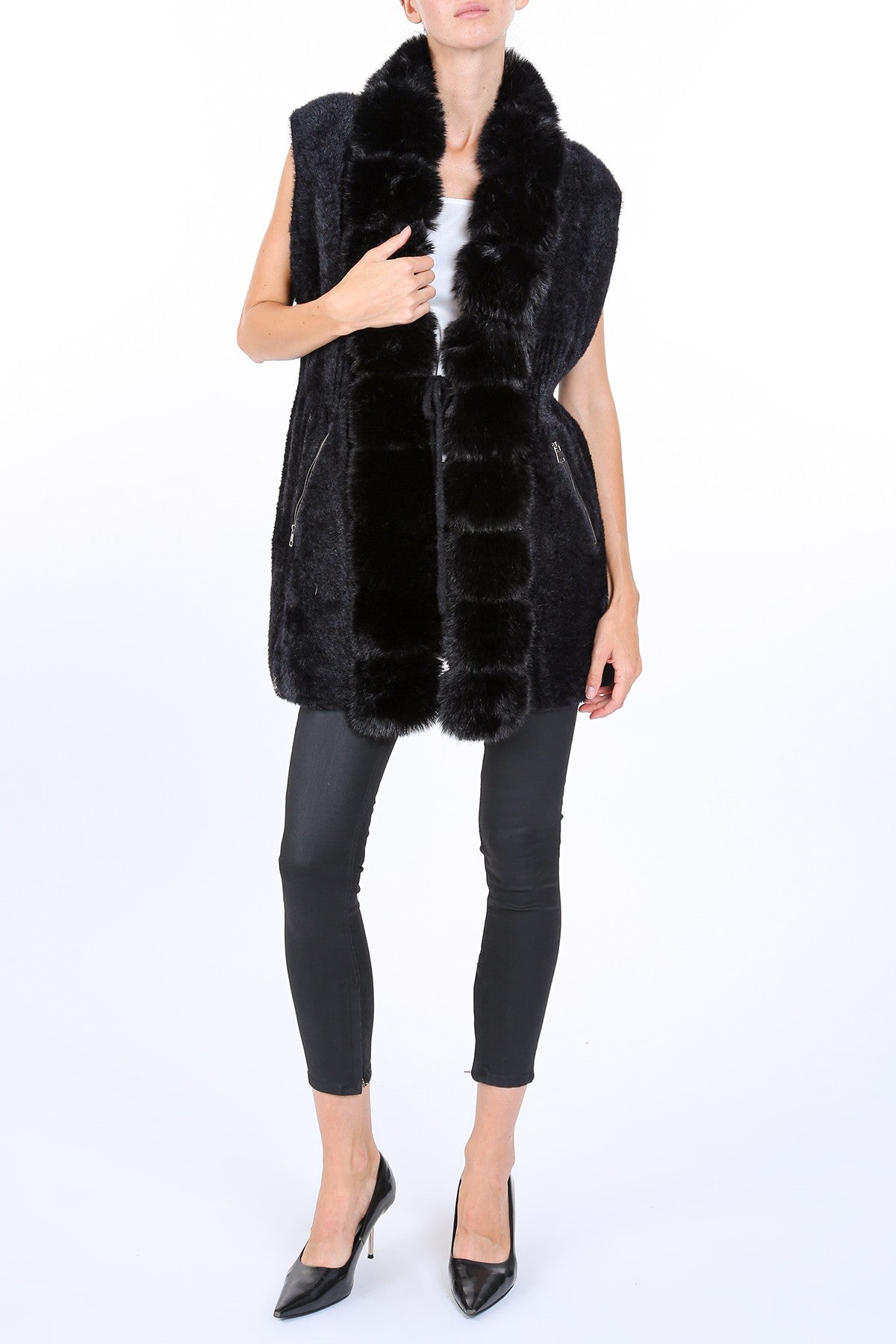 Faux Fur Vest