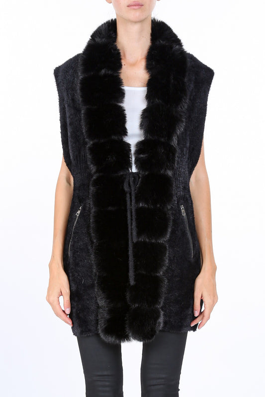 Faux Fur Vest