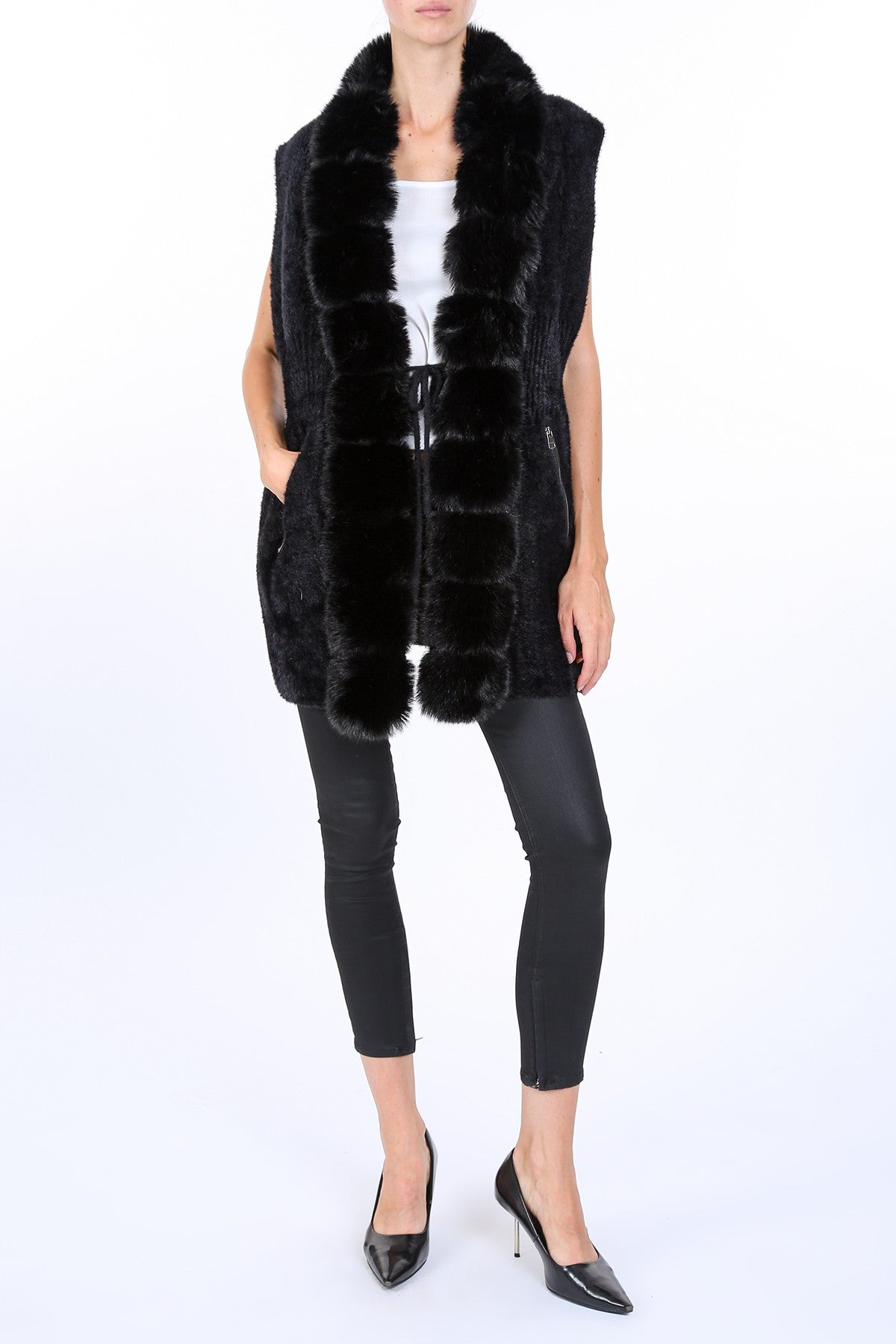 Faux Fur Vest