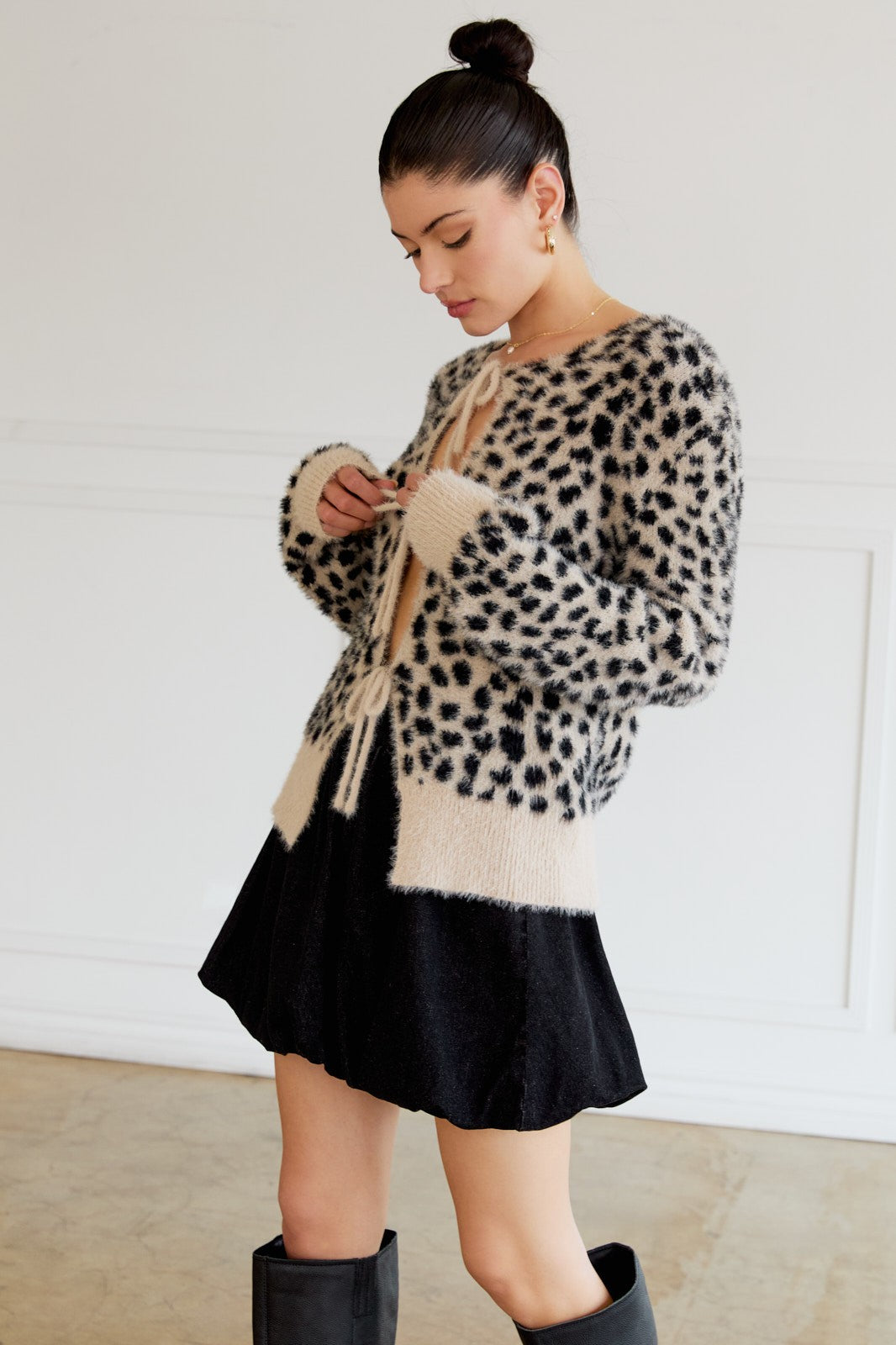 Carla Cheetah Sweater