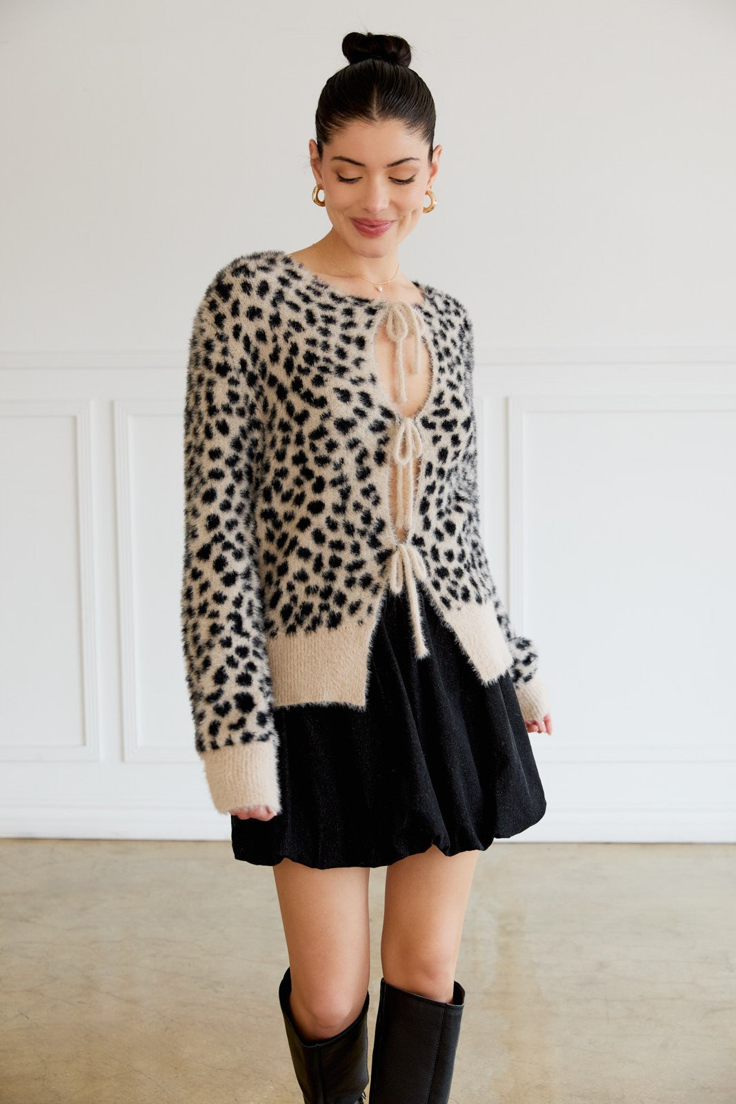 Carla Cheetah Sweater