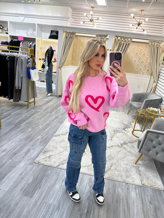Hearts 4 U Sweater